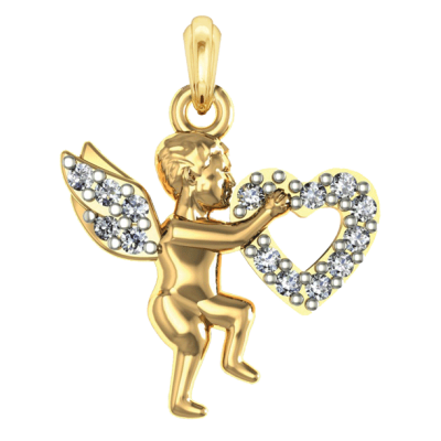 Angel of Love charm